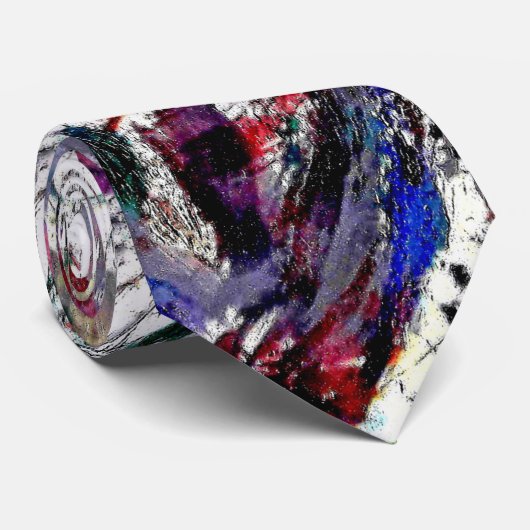 Indigo Stropdas (Opgerold)