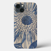 Indigo Sunflower Case-Mate iPhone Case (Achterkant)