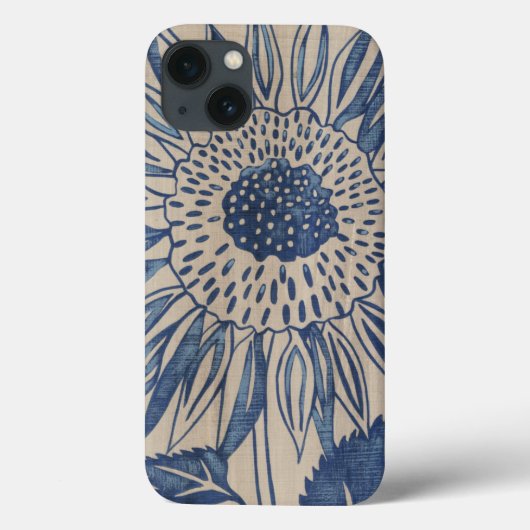 Indigo Sunflower Case-Mate iPhone Case (Achterkant)