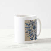 Indigo Sunflower Koffiemok (Voorkant rechts)