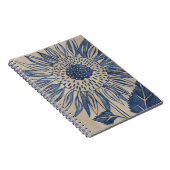 Indigo Sunflower Notitieboek (Rechterzijde)
