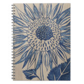 Indigo Sunflower Notitieboek (Voorkant)