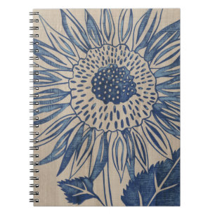 Indigo Sunflower Notitieboek