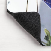 Indigo Swirl Morning Glory Close-up Muismat (Hoek)