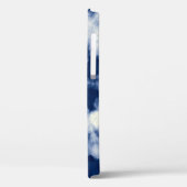 Indigo swirl, stropdas-kleurstof, bohemien. Case-Mate iPhone case (Achterkant / Links)