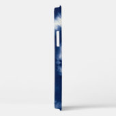 Indigo swirl, stropdas-kleurstof, bohemien. Case-Mate iPhone case (Achterkant / Rechts)