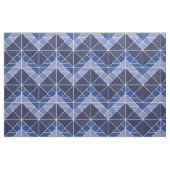 Indigo Tangram Fabric Stof (Fat Quarter)