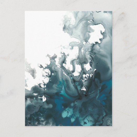 Indigo Tempest Briefkaart (Voorkant)