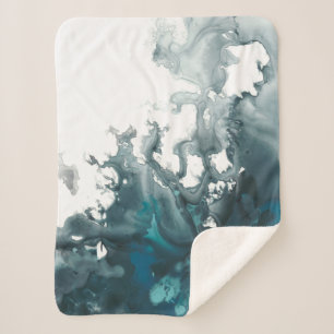 Indigo Tempest Sherpa Deken