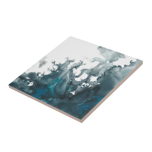 Indigo Tempest Tegeltje (Zijkant)