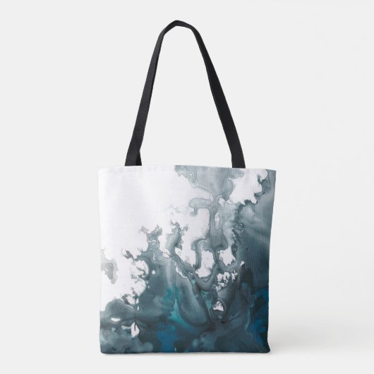 Indigo Tempest Tote Bag (Achterkant)