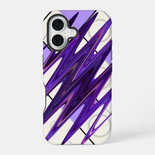 Indigo Thunder dromen iPhone 16 Hoesje (Achterkant)