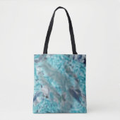Indigo Thunder Tote Bag (Voorkant)