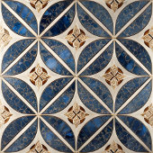 Indigo Tile Notitieboek