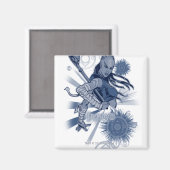 Indigo Tribe 10 Magneet (Voorkant / Achterkant)