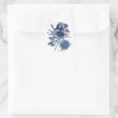 Indigo Tribe 10 Ronde Sticker (Tas)