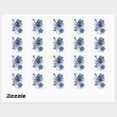 Indigo Tribe 10 Vierkante Sticker (Vel)