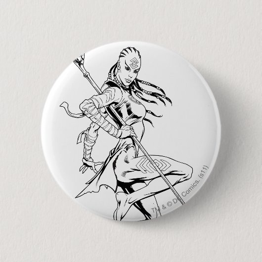 Indigo Tribe 3 Ronde Button 5,7 Cm (Voorkant)