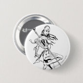 Indigo Tribe 3 Ronde Button 5,7 Cm (Voorkant /achterkant)