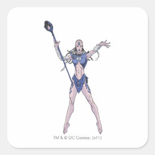 Indigo Tribe 4 Vierkante Sticker