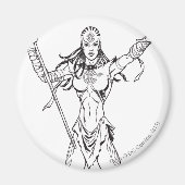 Indigo Tribe 6 Magneet (Voorkant)