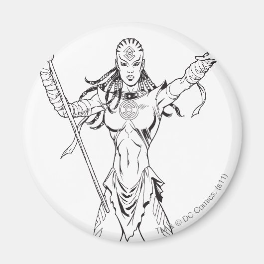 Indigo Tribe 6 Magneet (Voorkant)