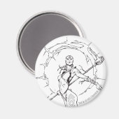 Indigo Tribe 9 Magneet (Voorkant / Achterkant)