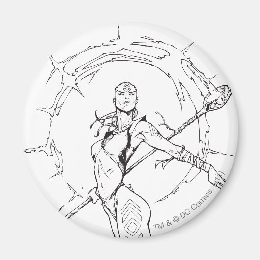 Indigo Tribe 9 Magneet (Voorkant)