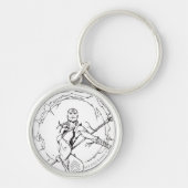 Indigo Tribe 9 Sleutelhanger (Voorkant)