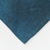 Indigo "Trust In Love" Fleece Deken (Hoek)