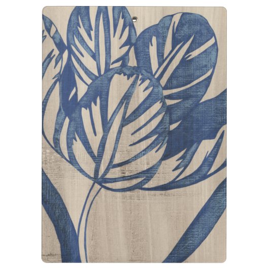 Indigo Tulip Klembord (Achterkant)