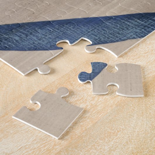 Indigo Tulip Legpuzzel (Zijkant)