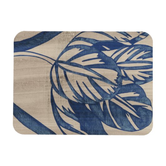 Indigo Tulip Magneet (Horizontaal)