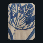 Indigo Tulip Magneet<br><div class="desc">Floral</div>
