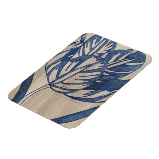 Indigo Tulip Magneet (Linkerzijde)