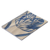 Indigo Tulip Notitieboek (Linkerzijde)