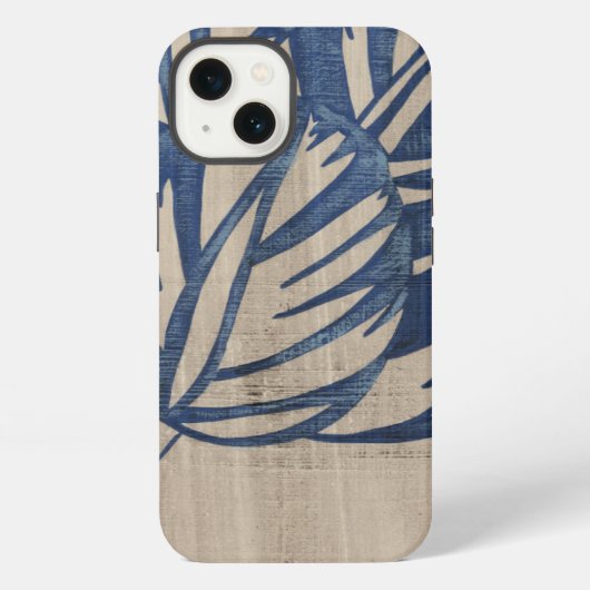 Indigo Tulp iPhone Hoesje (Achterkant)