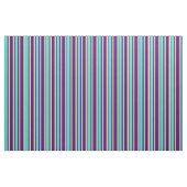 Indigo, Turquoise, Tan & Chocolate Lines Stof (Fat Quarter)