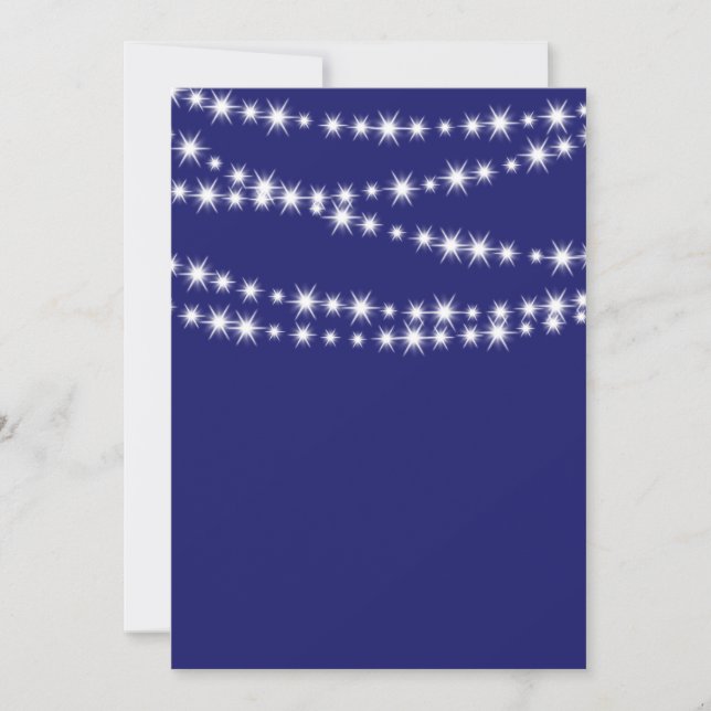 Indigo Twinkle Lights blanco (Voorkant)