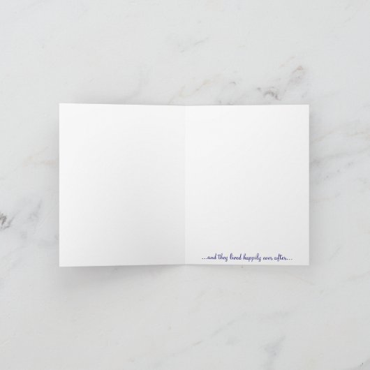 Indigo Twinkle Lights Dankkaart Bedankkaart (Binnen)