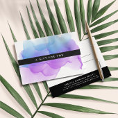 Indigo Waterverf Blot | Cadeaubon