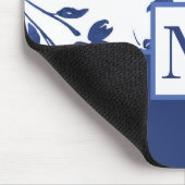 Indigo Waterverf Vloerstenen Muismat (Hoek)