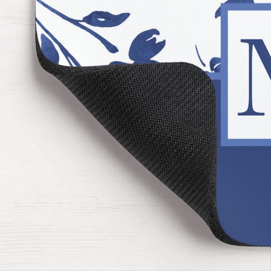 Indigo Waterverf Vloerstenen Muismat (Hoek)