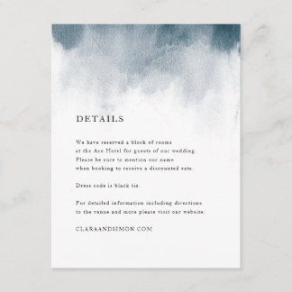 Indigo Waterverf waslijst - Kaarten