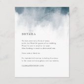 Indigo Waterverf waslijst - Kaarten (Voorkant)