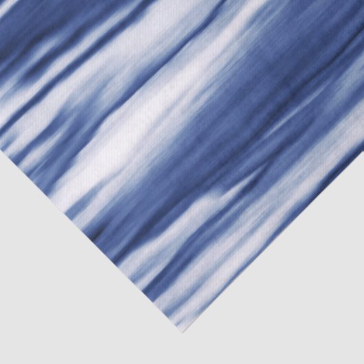 Indigo Waves Tissuepapier (Detail)