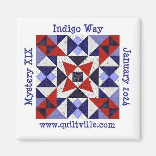 Indigo Way magneet (Voorkant)