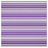 Indigo & White Lines Pattern Stof (Swatch)