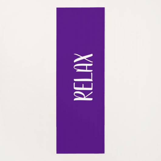 Indigo White Star Yoga Kalmerende Zone Yogamat (Achterkant)