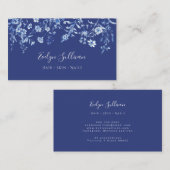 indigo wilde bloemen visitekaartje (Voorkant / Achterkant)